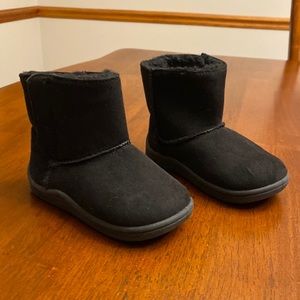 Wonder Nation Black Boots Size 5